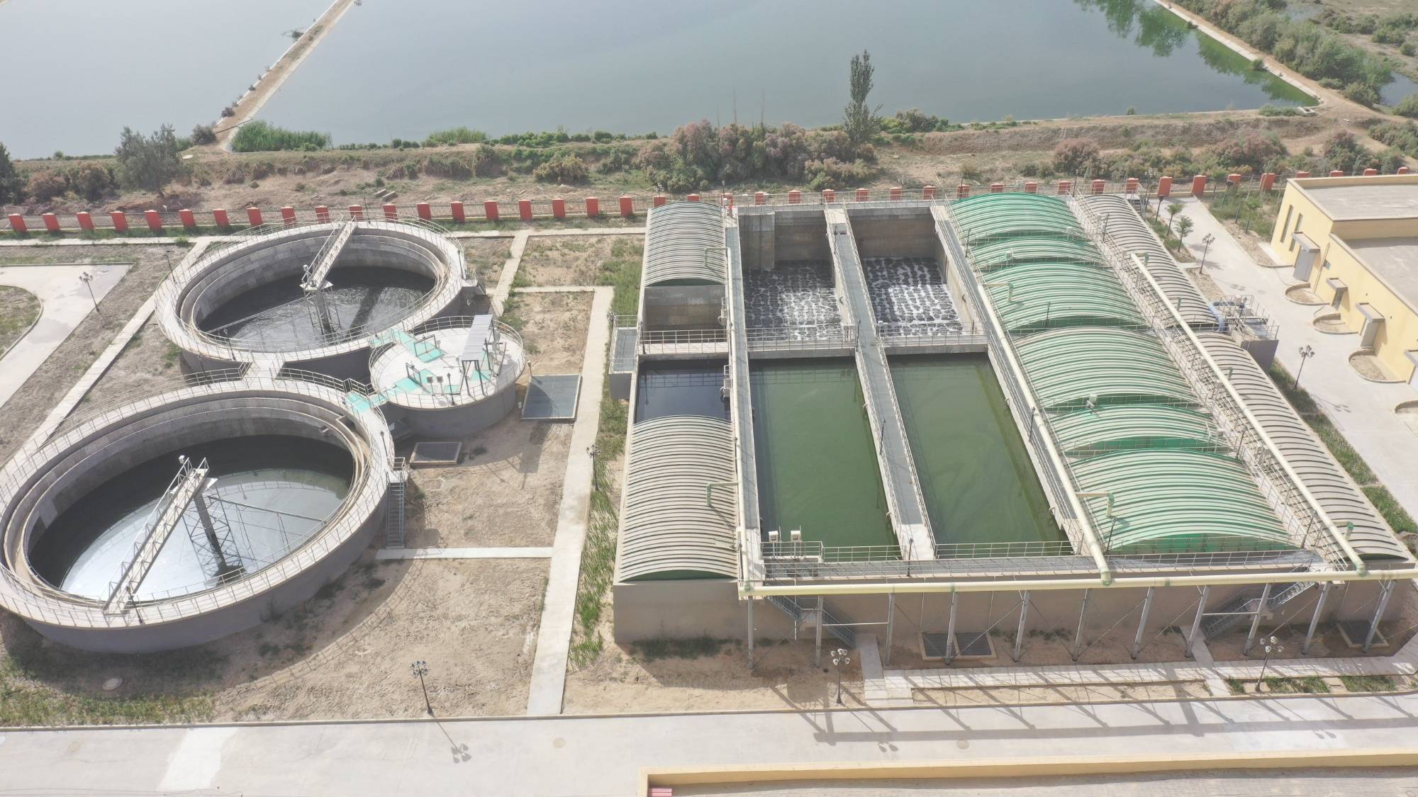 墨玉縣城污水處理廠升級即將投入使用，總投資8500萬元提升環(huán)保效能